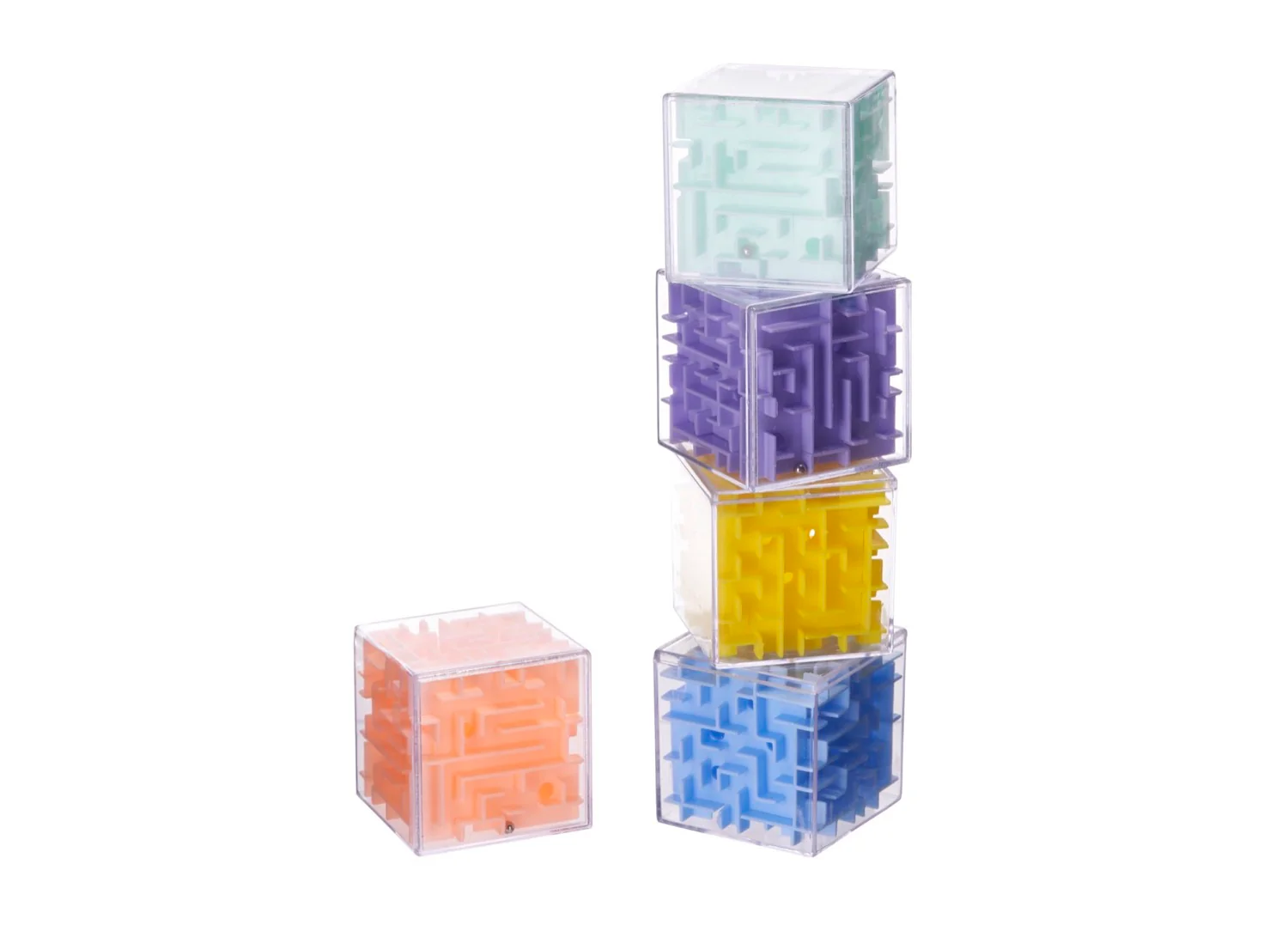 5cm Maze Puzzle Cube Asst - Image 2