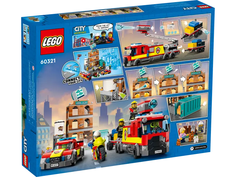 60321 Lego City Fire Brigade - Image 6
