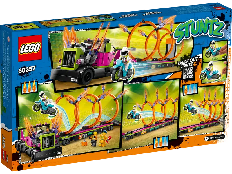 60357 Lego City Stunt Truck & Ring of Fire Challenge - Image 5