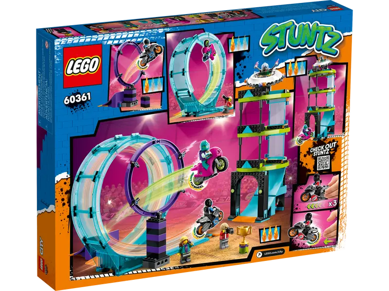 60361 Lego City Ultimate Stunt Riders Challenge - Image 5