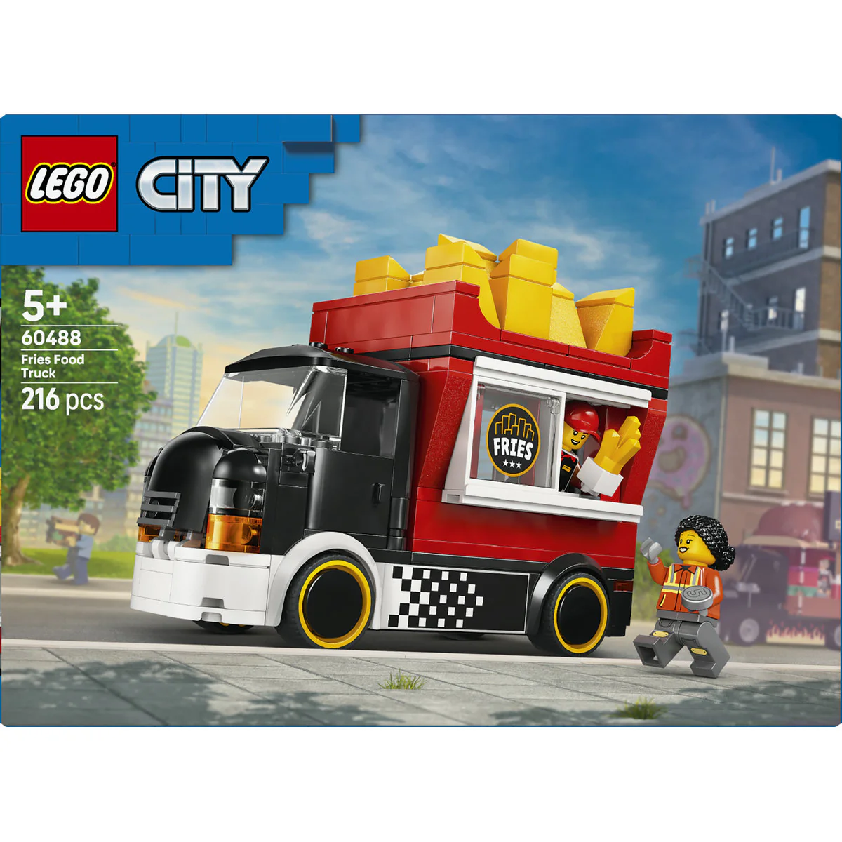 LEGO City Fries Food Truck Toy - Building Set 60488 - Image 3