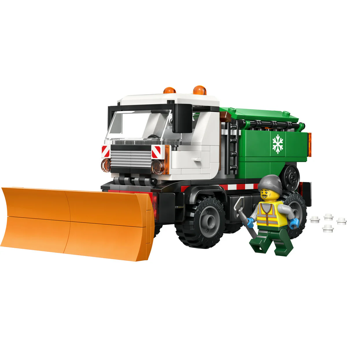 LEGO City Snowplough Truck Toy Building Set 60490 - Image 5