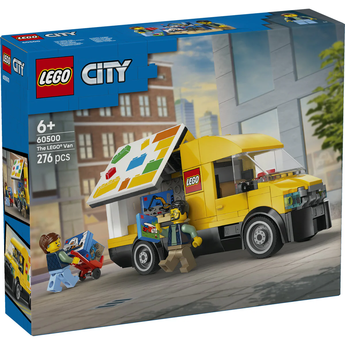 LEGO City: The LEGO Van Toy with 2 Minifigures 60500 - Image 2