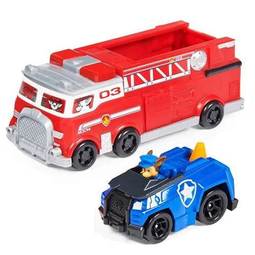 True Metal True Metal Marshalls Fire Truck Team Vehicle - Image 2