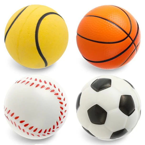 63mm Bouncy Sponge Balls Asst - Image 2
