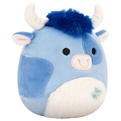 7.5" Squishmallow Bermayeh The Blue Bull - Image 2