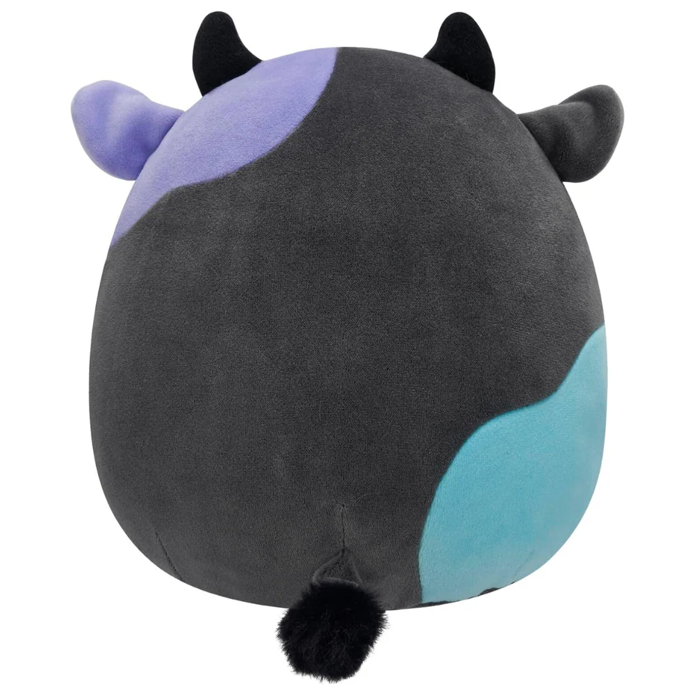7.5" Squishmallow Smithereens the Charcoal Grey Cow - Image 3