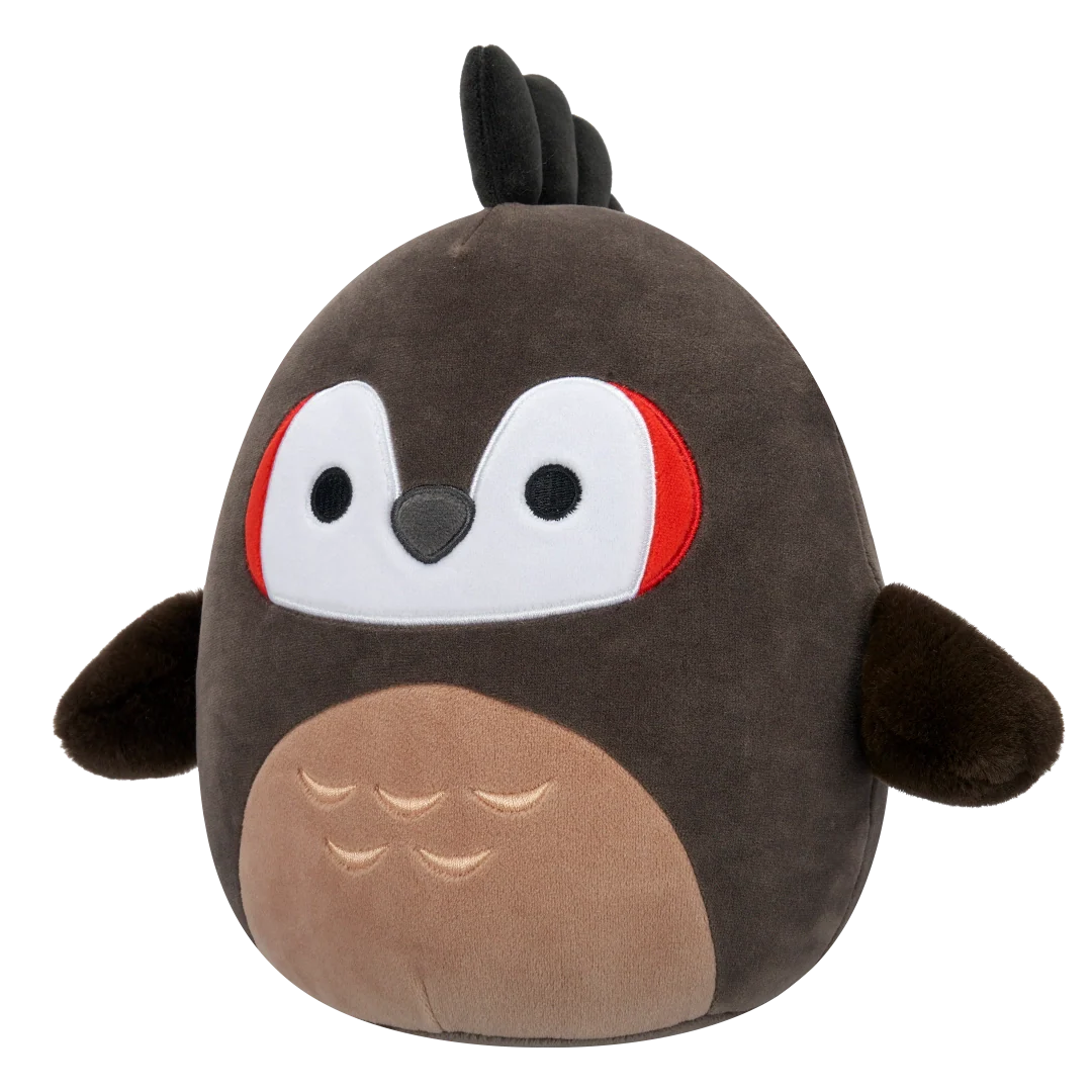 7.5" Squishmallow Theodore Dark Taupe Roadrunner - Image 2