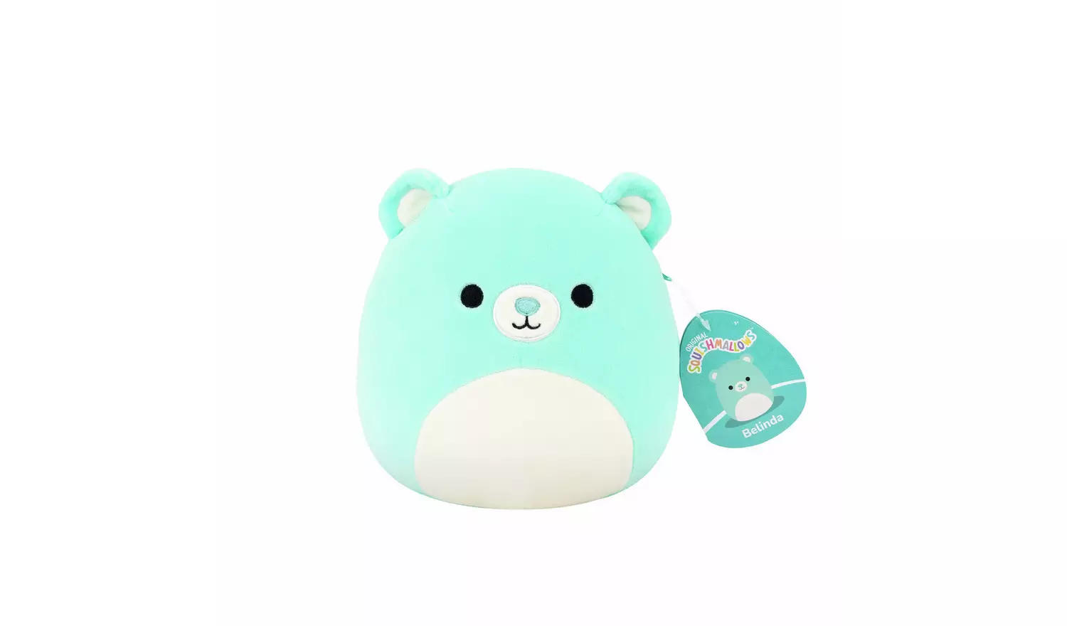 7.5 Squishmallows Belinda - Teal Bear - Image 5