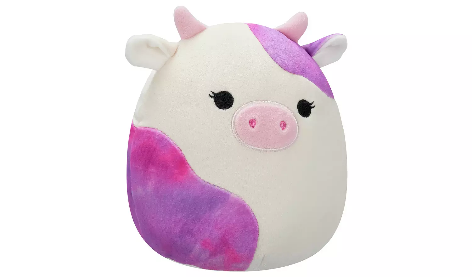 7.5 Squishmallows Kalina - White Cow With Tie-Dye Spots - Image 2