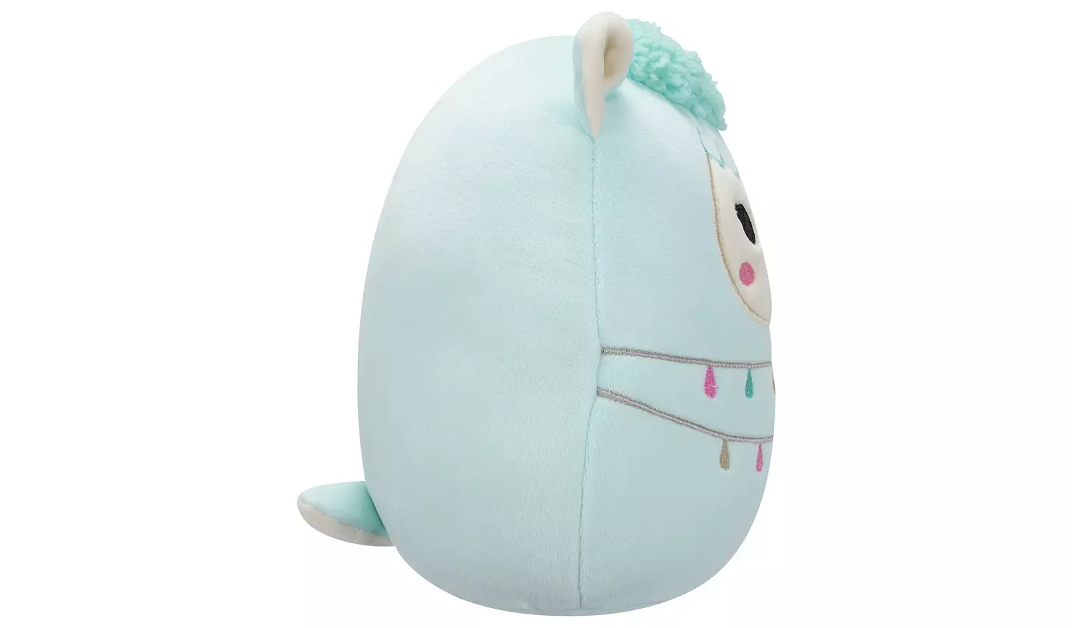 7.5 Squishmallows Lorna - Light Teal Llama - Image 3