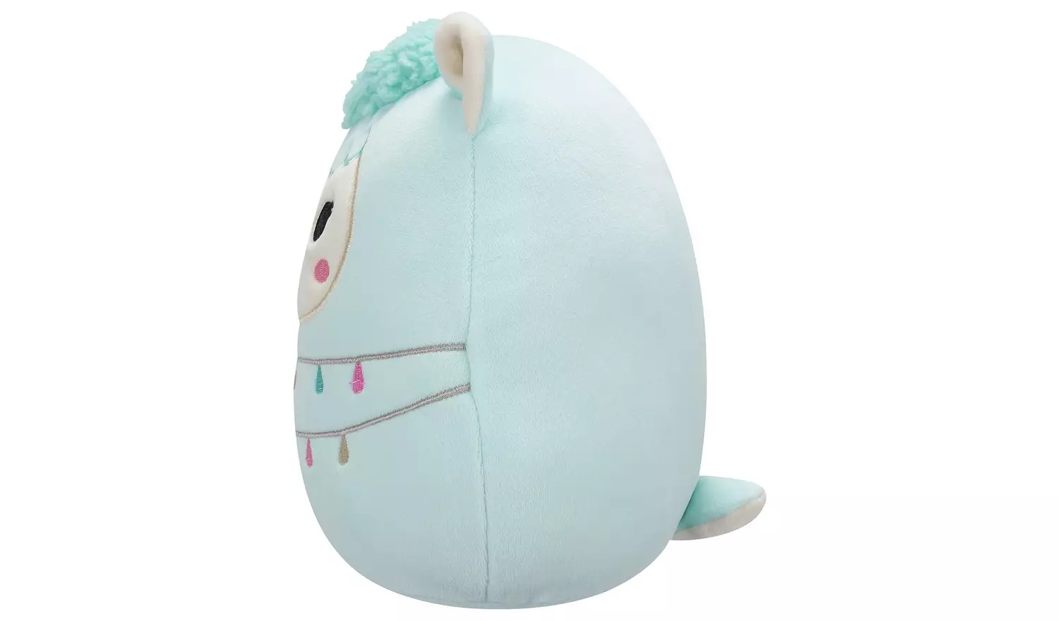 7.5 Squishmallows Lorna - Light Teal Llama - Image 5