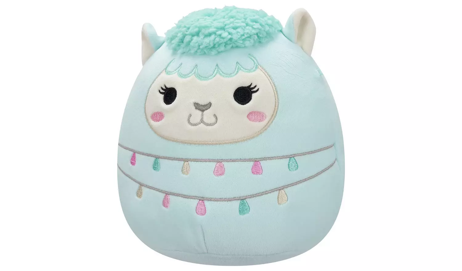 7.5 Squishmallows Lorna - Light Teal Llama - Image 6