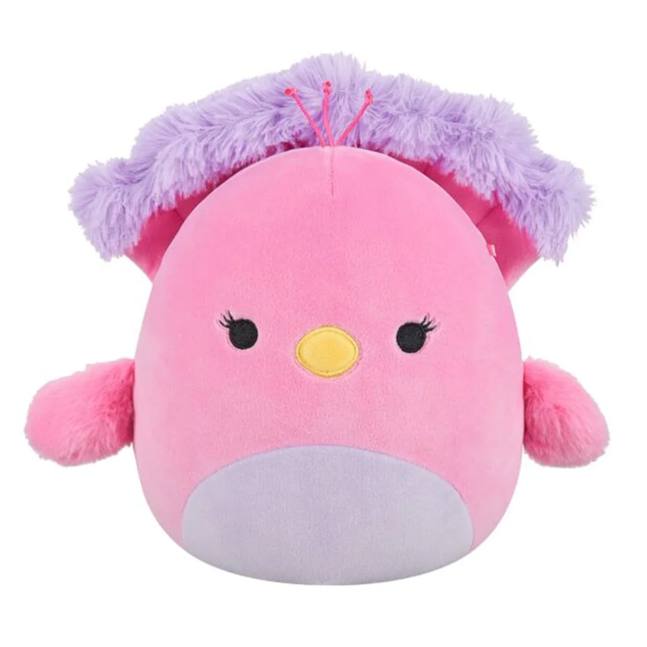 7.5 Squishmallows Sweetpea - Pink and Purple Peacock
