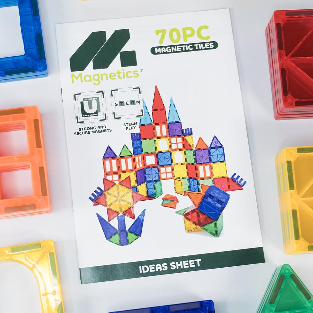70 Pcs Magnetic Tiles - Image 4