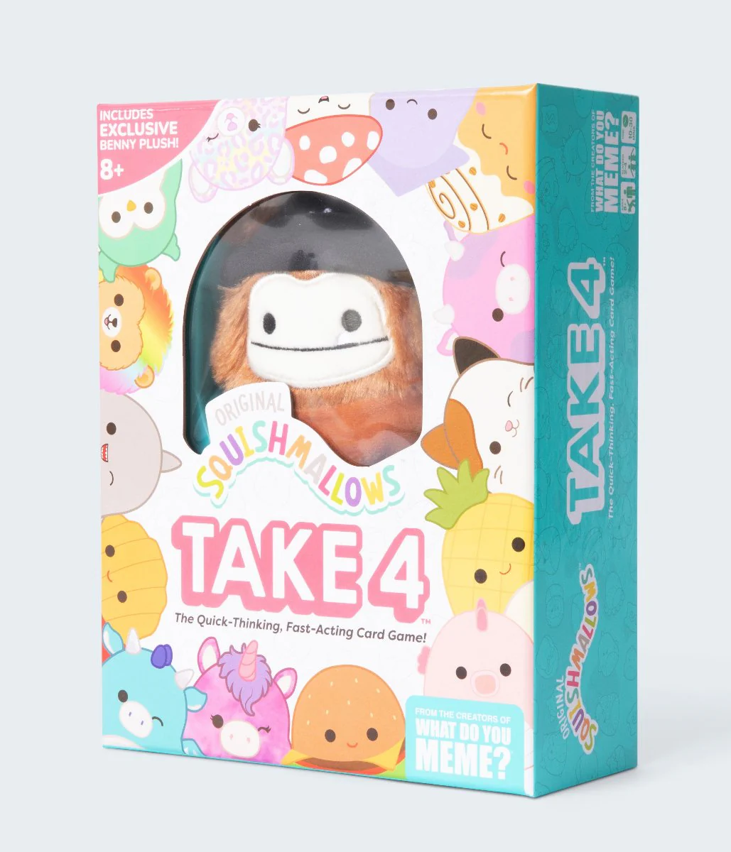 Squishmallows Take 4 Card Game - Image 2