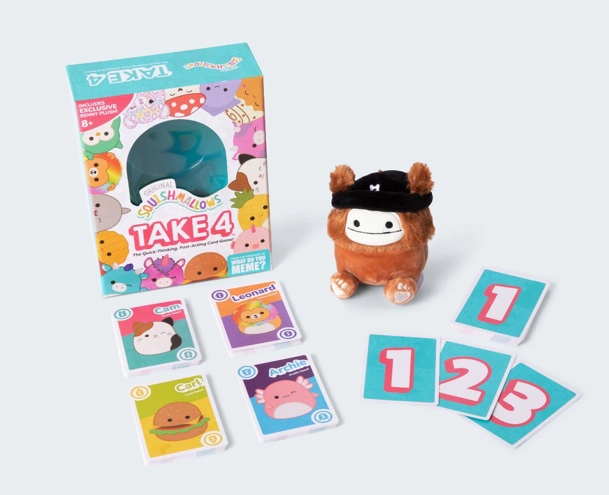 Squishmallows Take 4 Card Game - Image 6