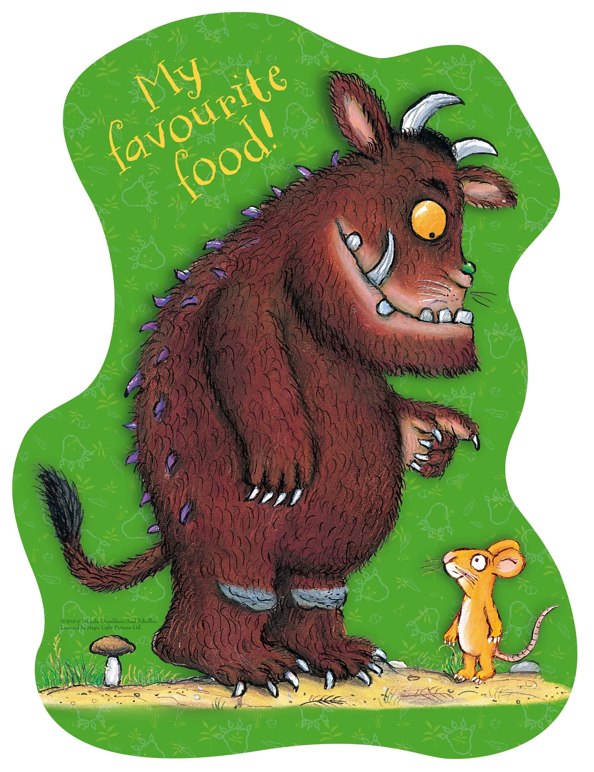 The Gruffalo, 4x Large Shaped Puzzles - Image 3