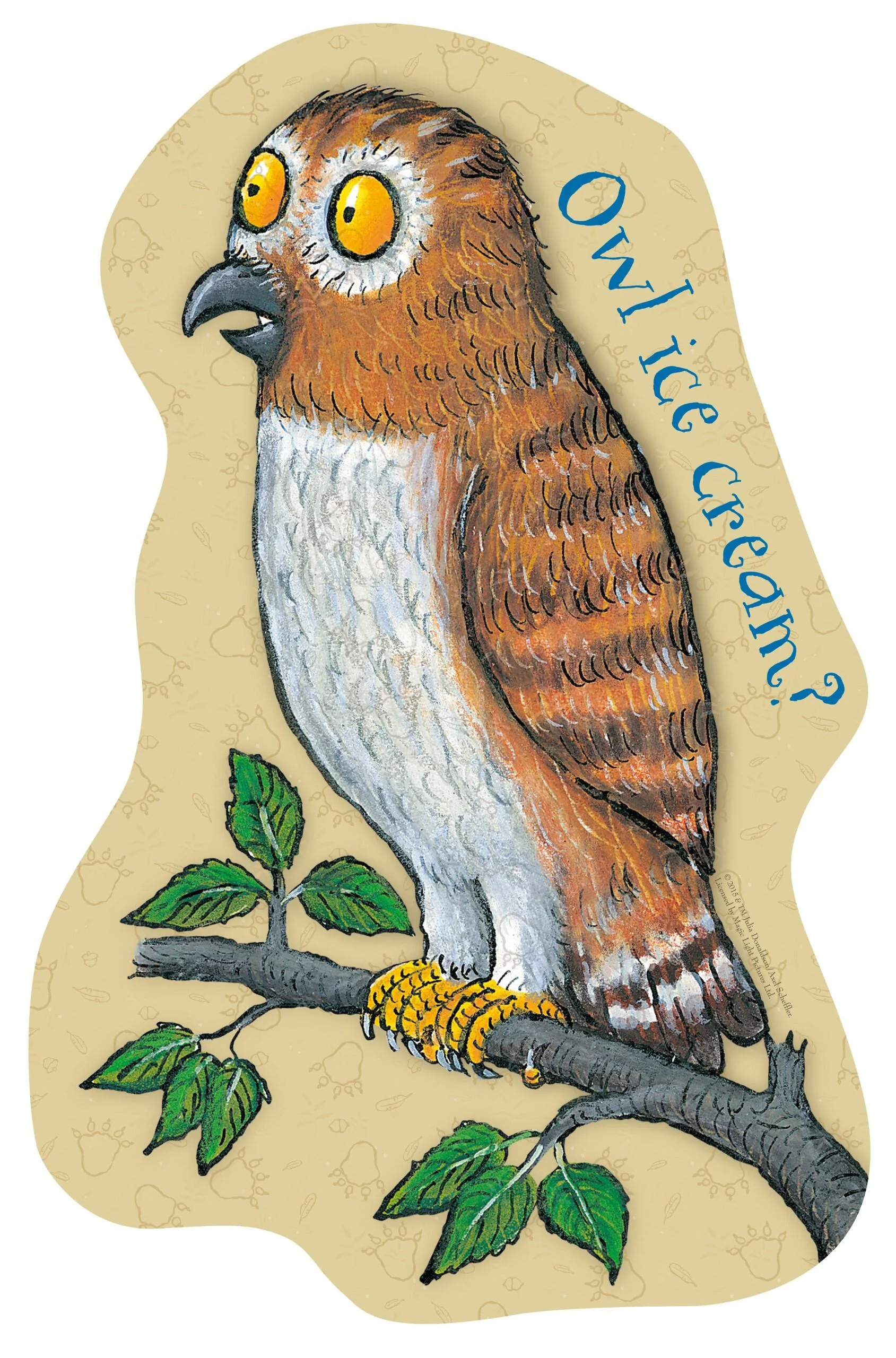 The Gruffalo, 4x Large Shaped Puzzles - Image 4