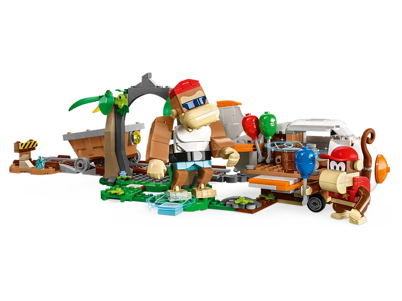 71425 Lego Super Mario Diddy Kong's Mine Cart Ride Expansion Set - Image 3