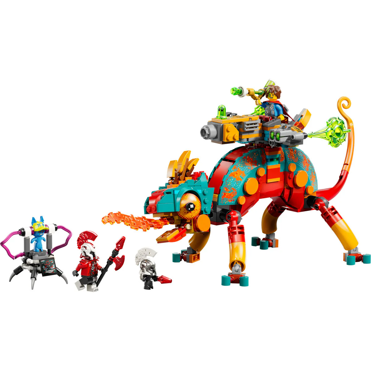 LEGO DREAMZzz Mateo’s Fire Chameleon Imagination Toy 71492 - Image 5