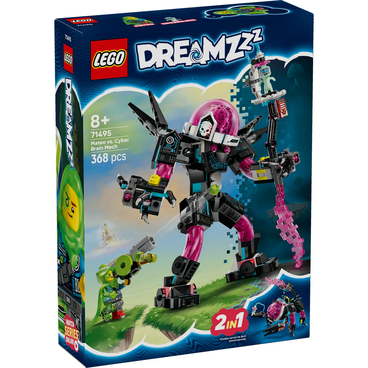 LEGO DREAMZzz Mateo vs. Cyber Brain Mech Robot Toy 71495
