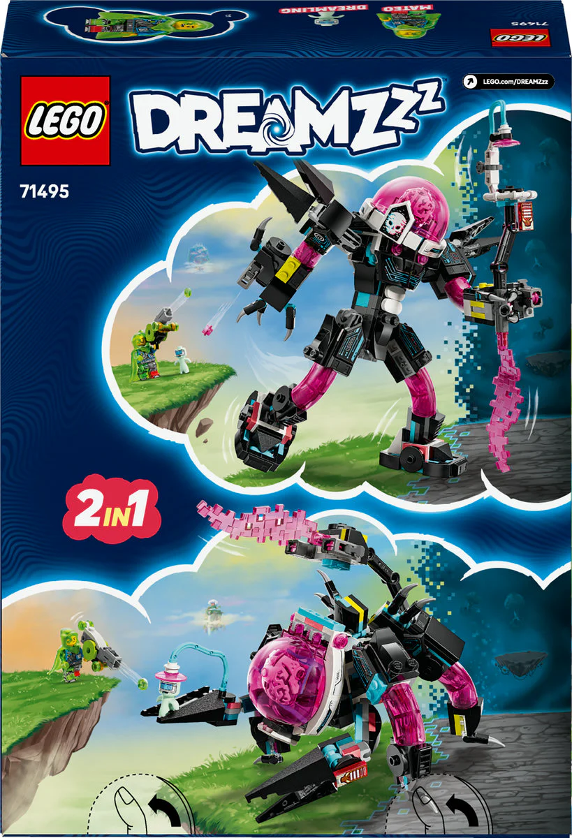 LEGO DREAMZzz Mateo vs. Cyber Brain Mech Robot Toy 71495 - Image 3