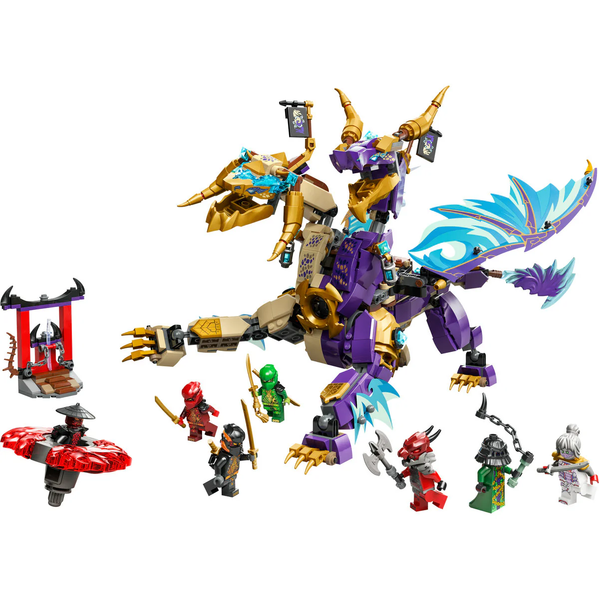 LEGO NINJAGO Arc Dragon of Focus Ninja Toy Set 71836 - Image 5