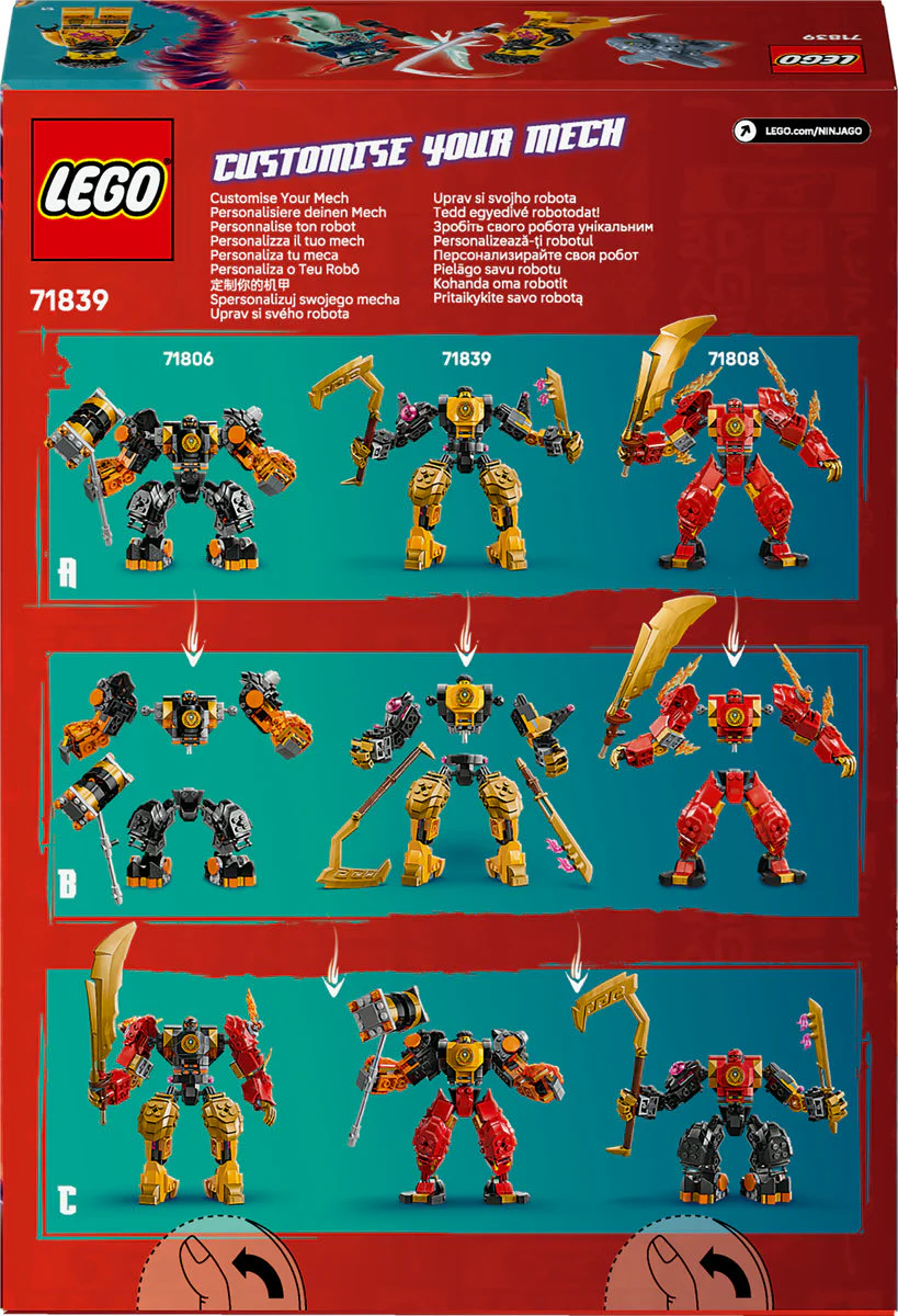 LEGO NINJAGO Arin’s Spinjitzu Battle Mech Toy Set 71839 - Image 3
