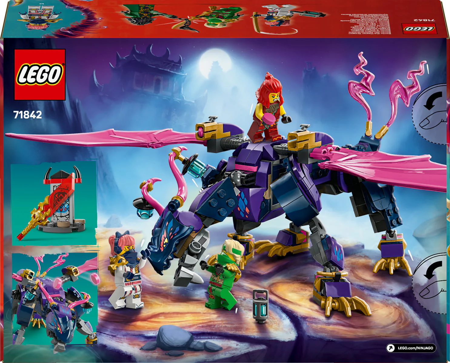 LEGO NINJAGO Rontu the Master Dragon Toy Set 71842 - Image 3