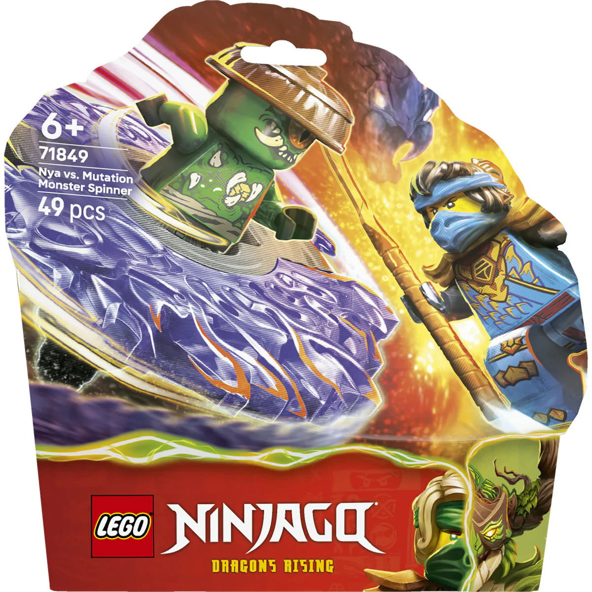 LEGO NINJAGO Nya vs. Mutation Monster Spinner 71849 - Image 3
