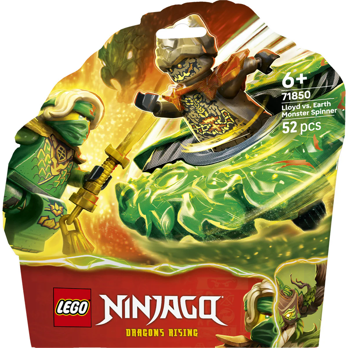 LEGO NINJAGO Lloyd vs. Earth Monster Spinner 71850 - Image 3