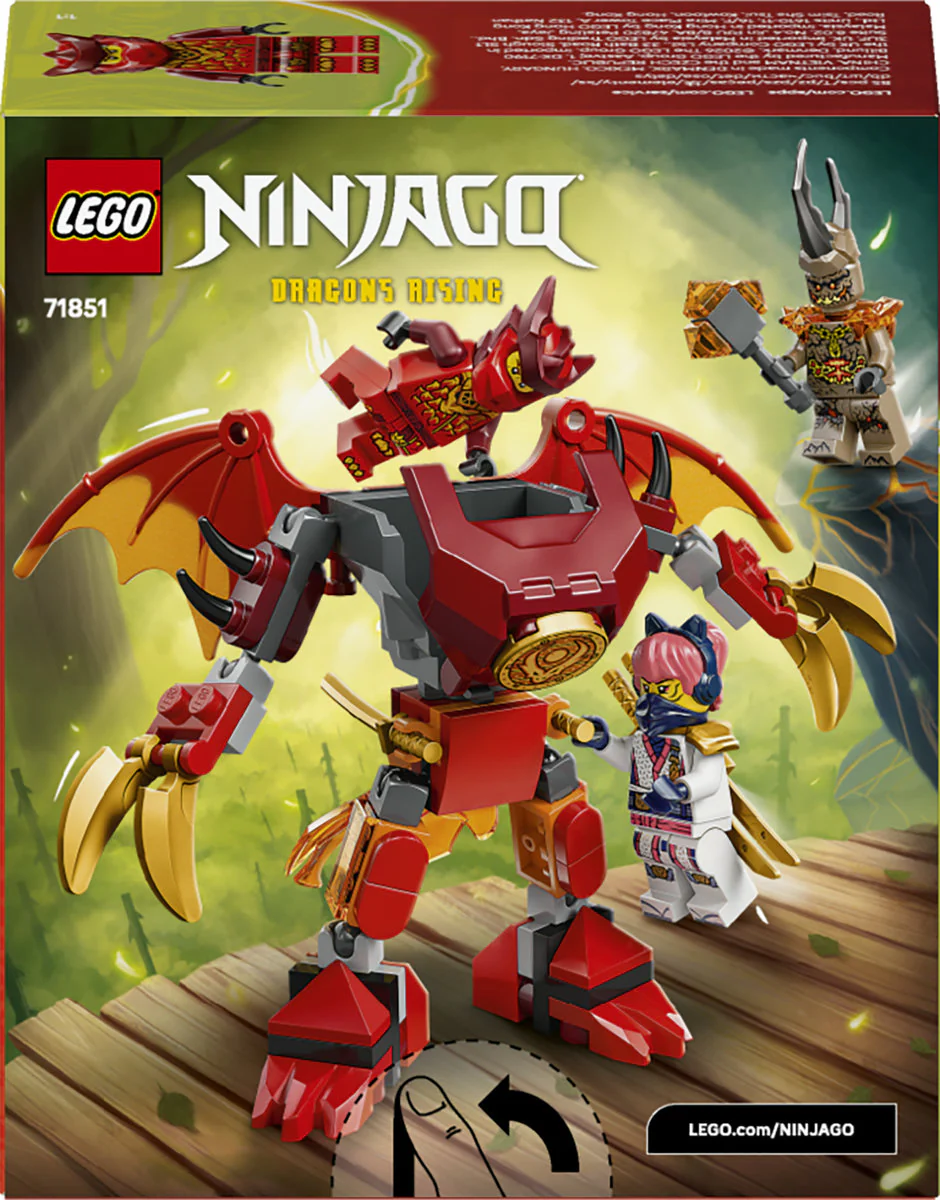 LEGO NINJAGO Kai's Dragon Mech Battle Pack Toy 71851 - Image 4