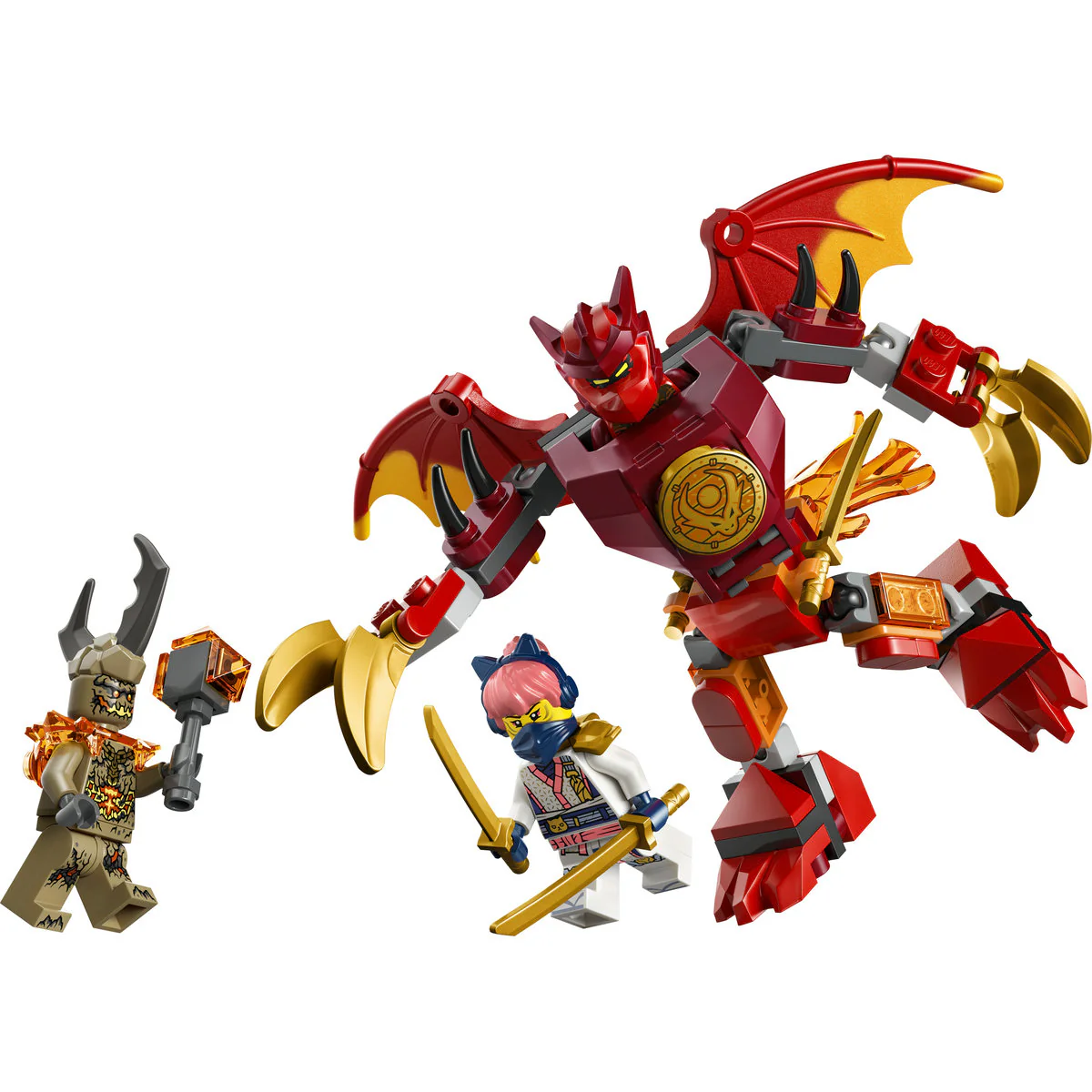 LEGO NINJAGO Kai's Dragon Mech Battle Pack Toy 71851 - Image 5