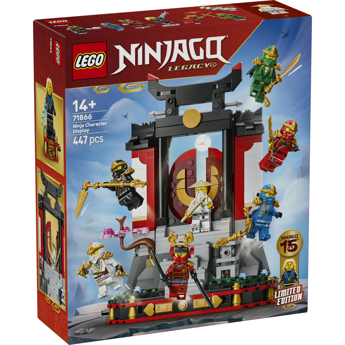LEGO NINJAGO Ninja Character Display 15th Anniversary 71866 - Image 2