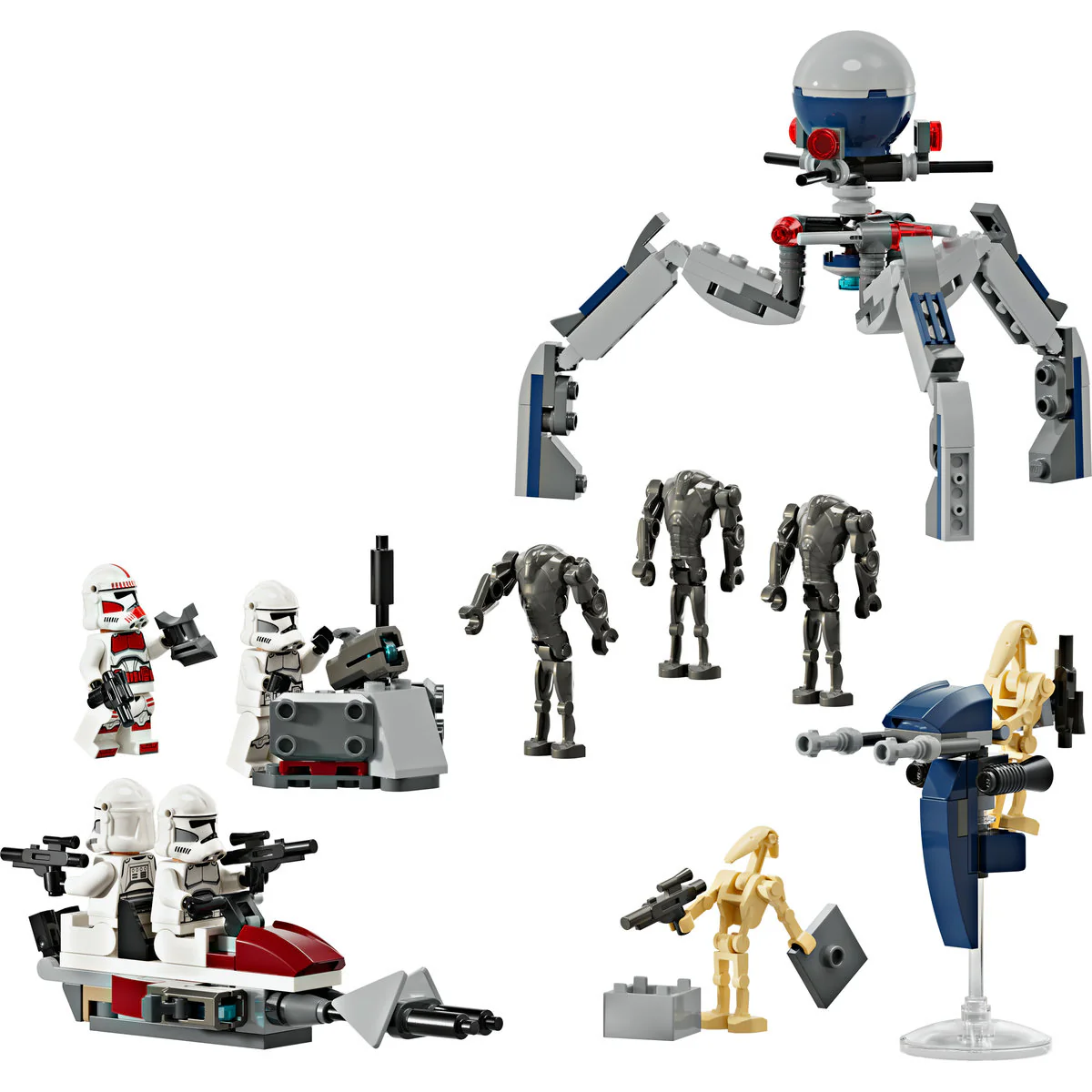 LEGO Star Wars Clone Trooper & Battle Droid Battle Pack 75372 - Image 5