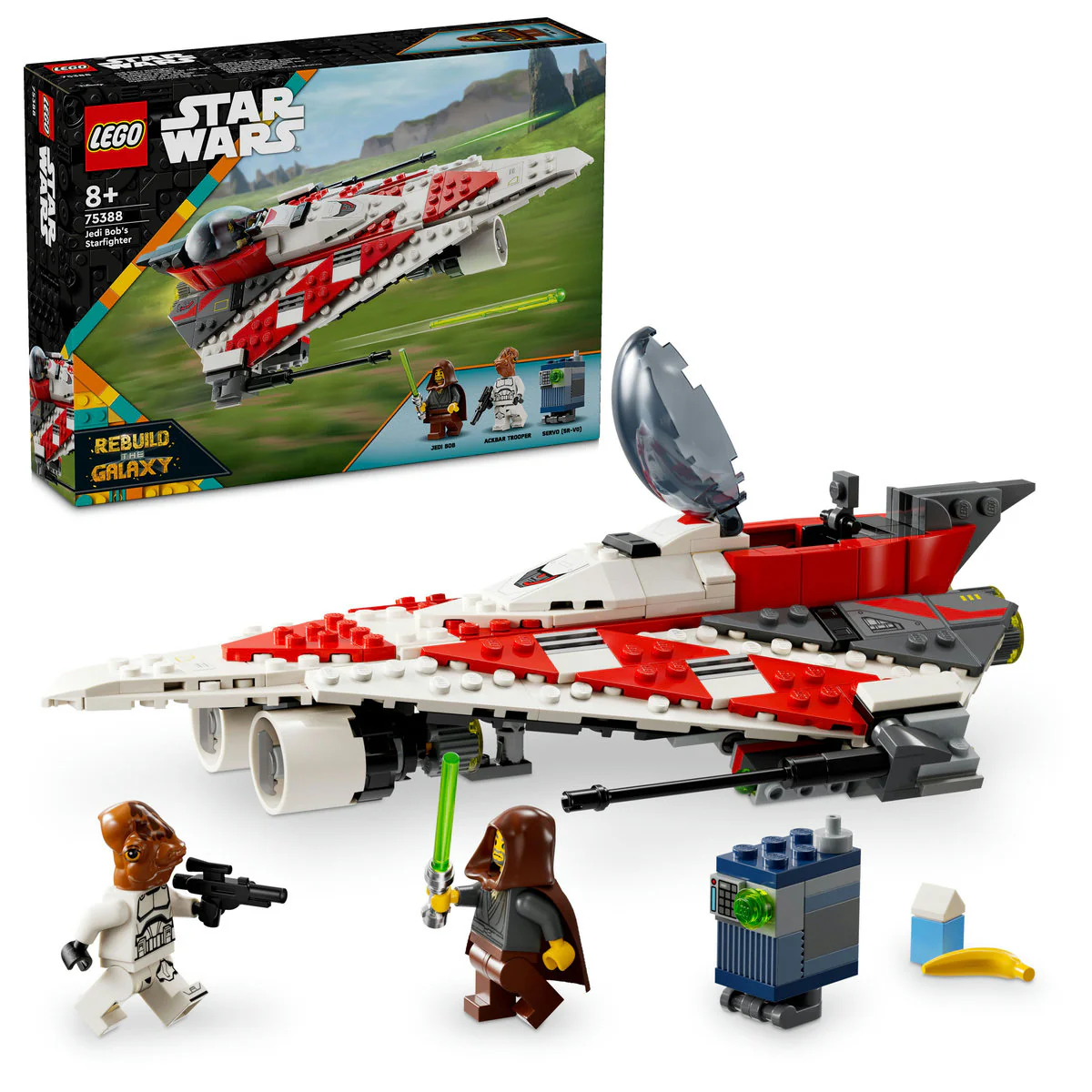 LEGO Star Wars Jedi Bob’s Starfighter Set 75388 - Image 4