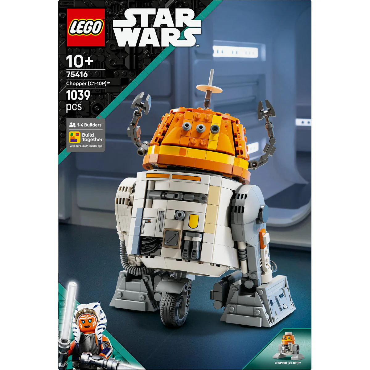 LEGO Star Wars: Ahsoka Chopper (C1-10P) Astromech Droid Set 75416 - Image 2