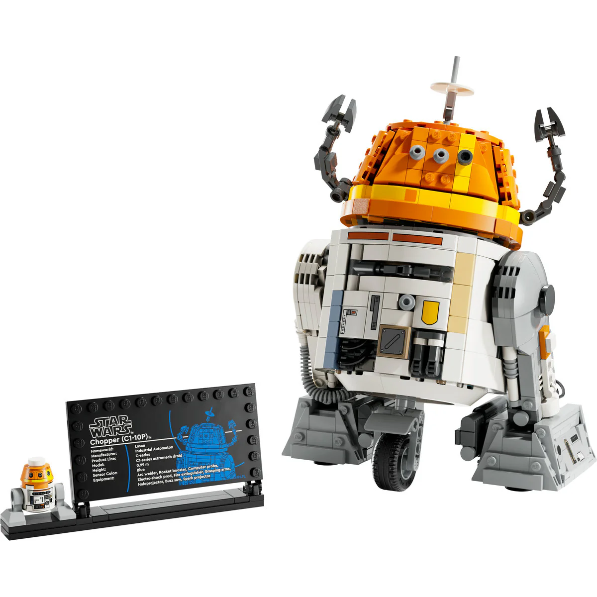 LEGO Star Wars: Ahsoka Chopper (C1-10P) Astromech Droid Set 75416 - Image 5