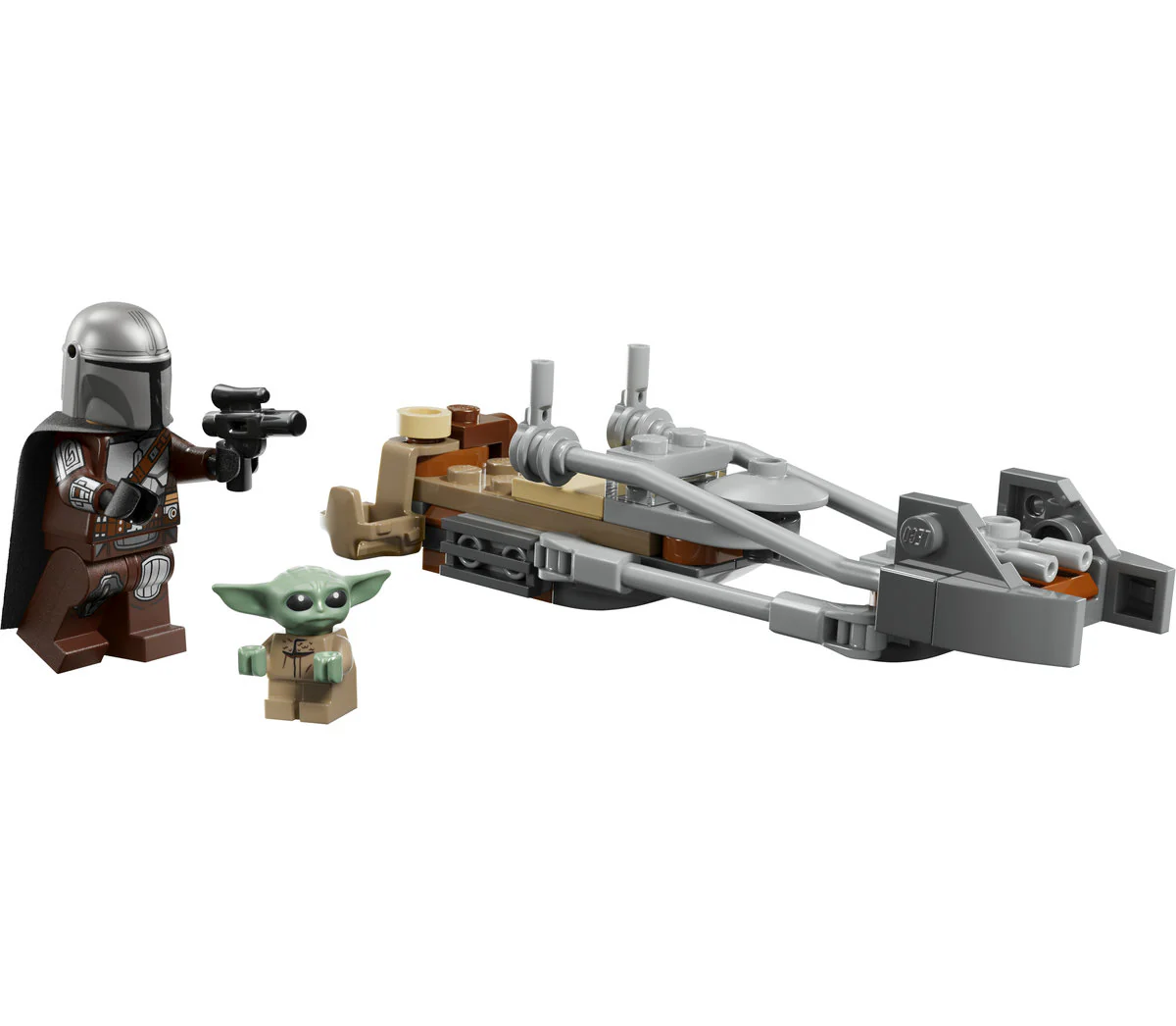 LEGO Star Wars The Mandalorian & Groguās Speeder Bike 75436 - Image 5