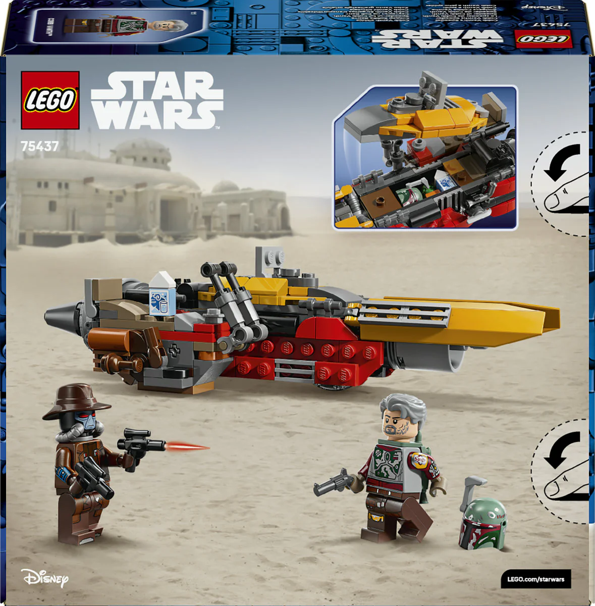 LEGO Star Wars Cobb Vanth’s Speeder Toy 75437 - Image 4