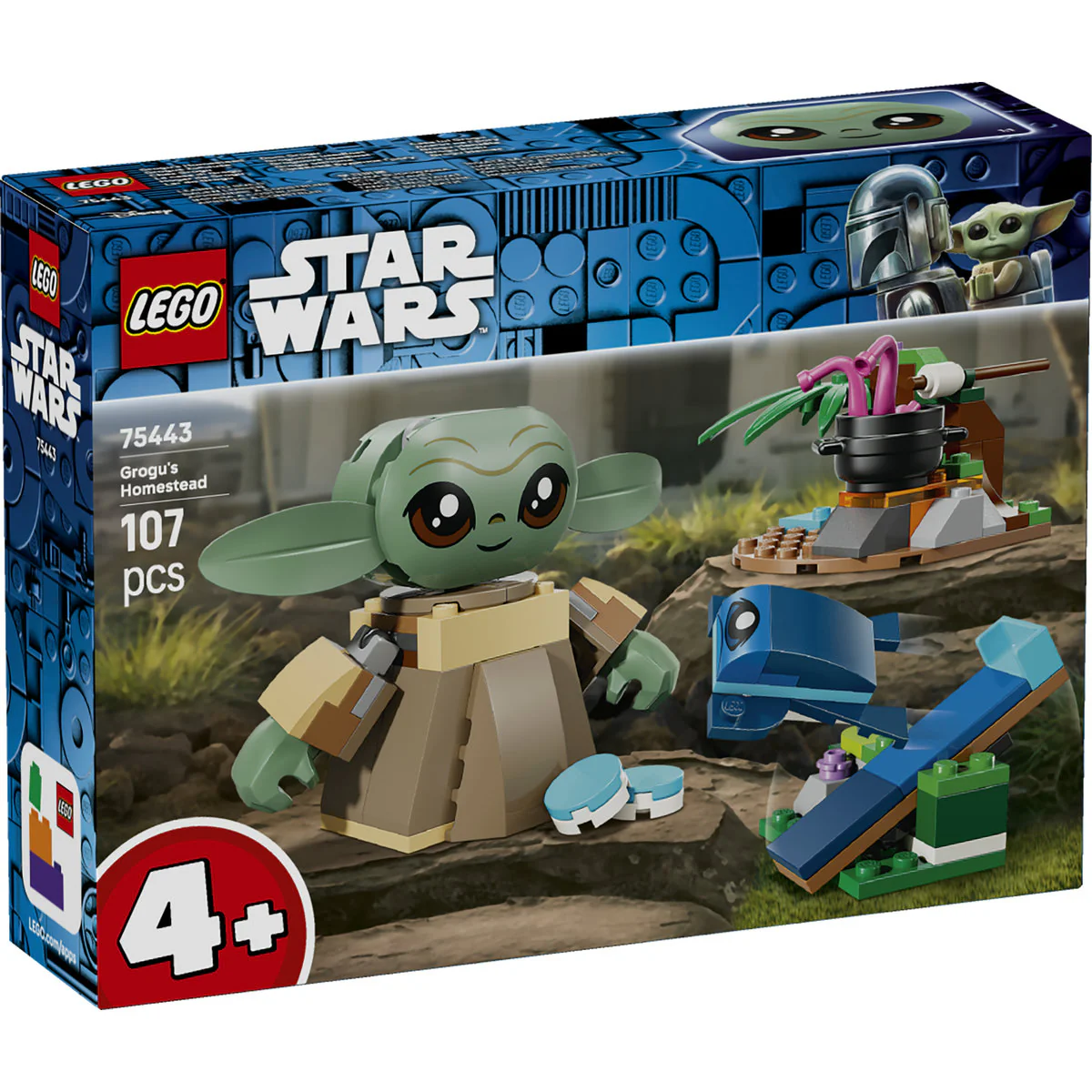 LEGO Star Wars Grogu’s Homestead Toy for Kids 75443 - Image 2