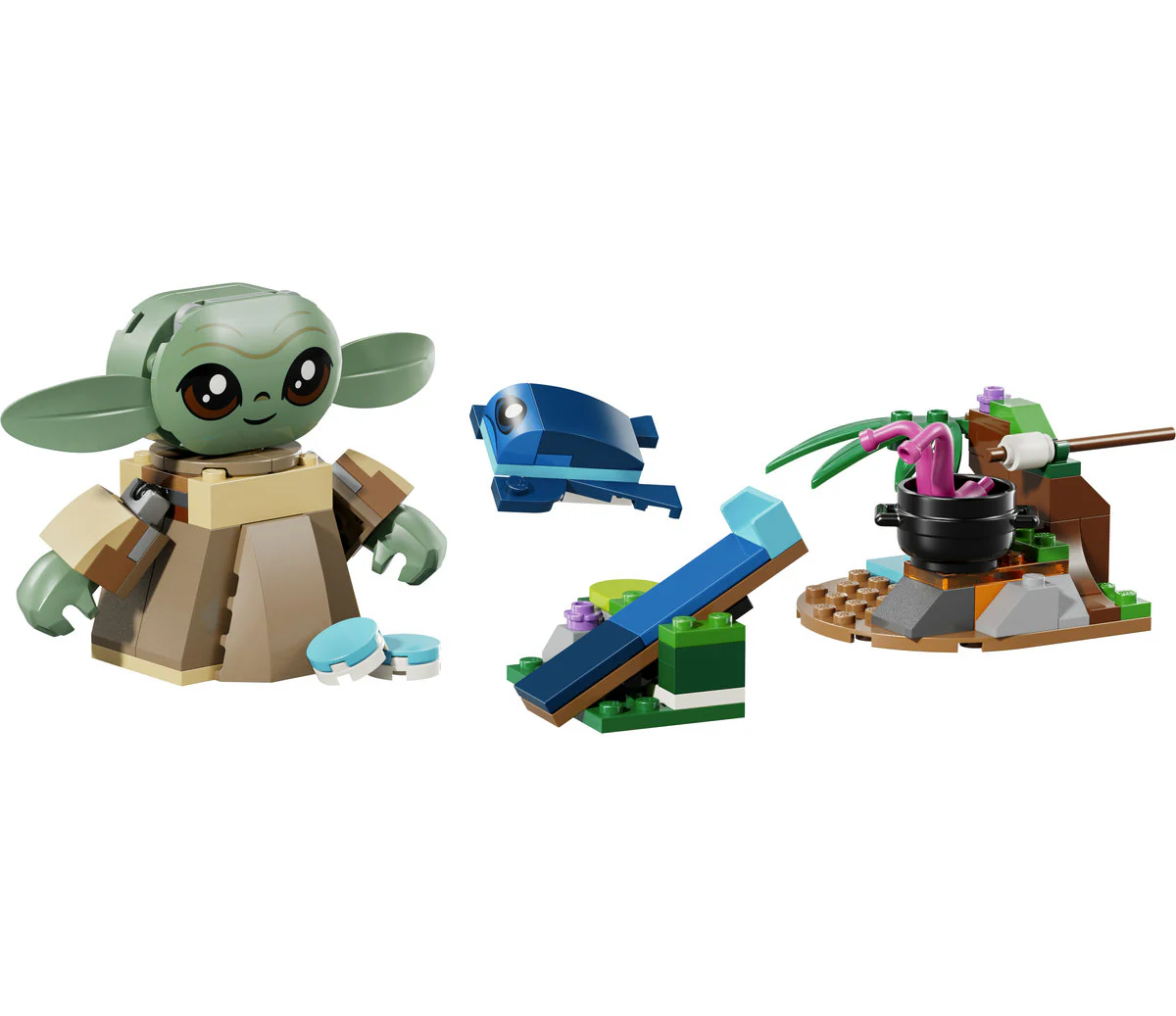 LEGO Star Wars Grogu’s Homestead Toy for Kids 75443 - Image 6