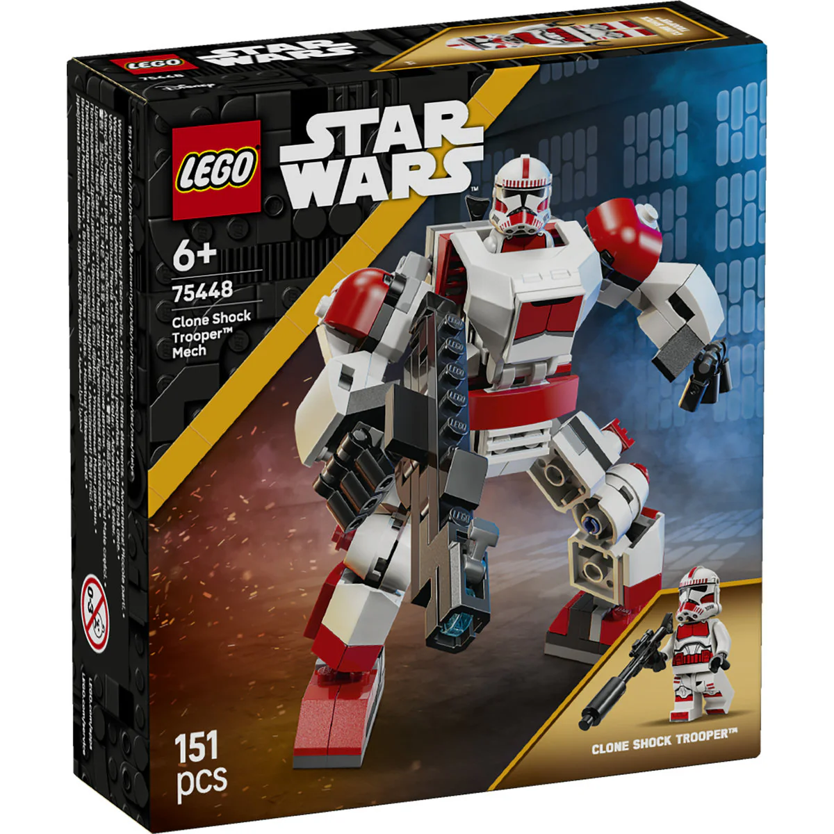 LEGO Star Wars Clone Shock Trooper Mech Set 75448 - Image 2