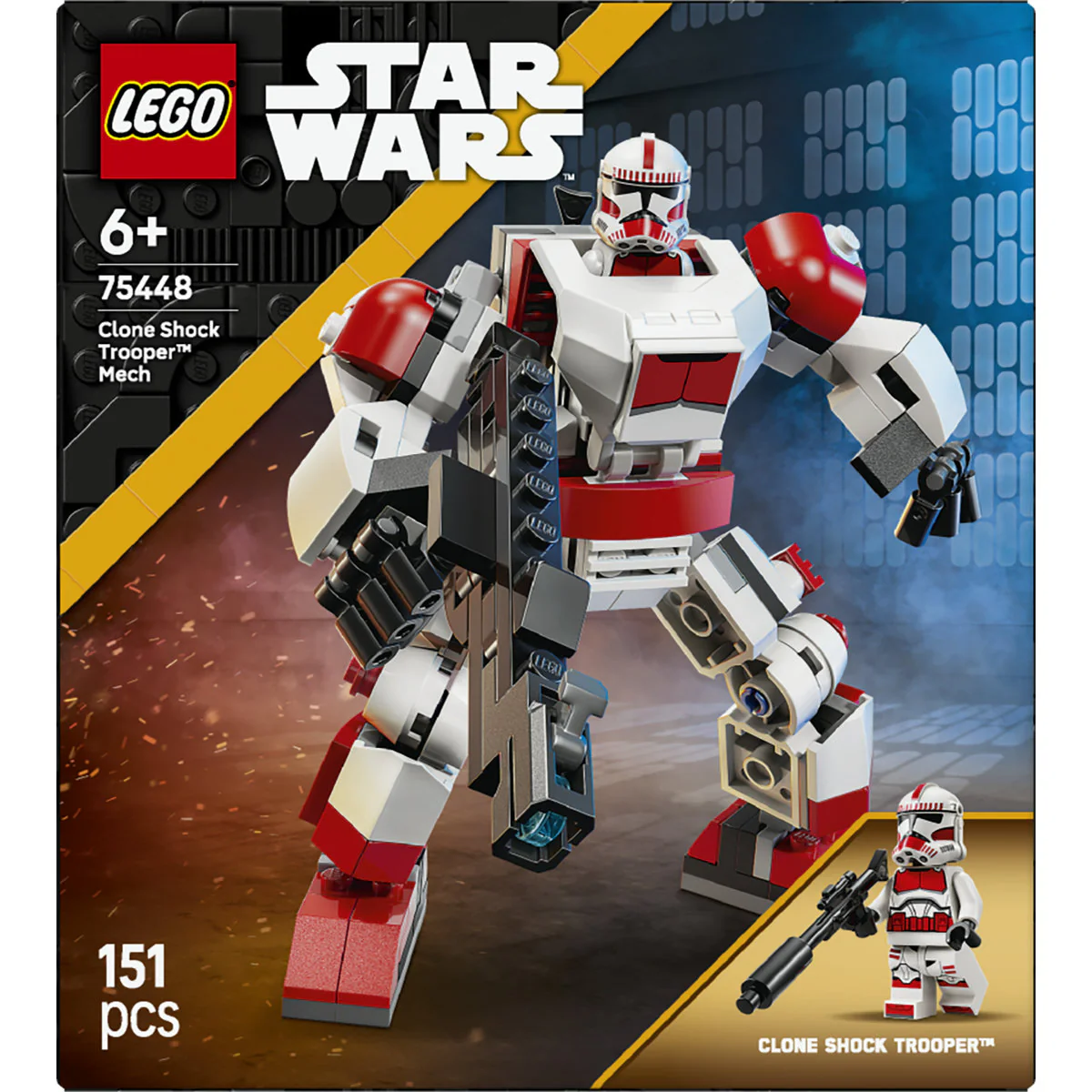 LEGO Star Wars Clone Shock Trooper Mech Set 75448 - Image 3