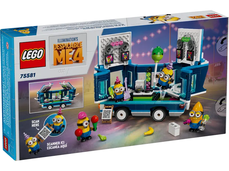 75581 Lego Minions - Minions' Music Party Bus - Image 7