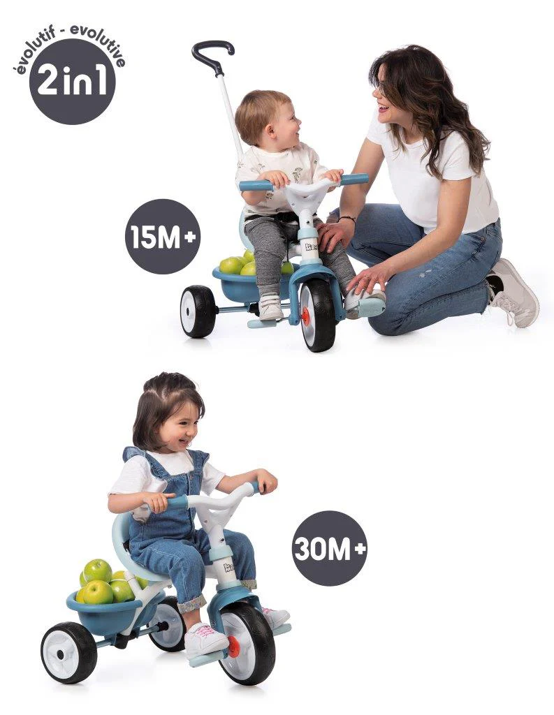 Smoby Be Move Blue Tricycle - Image 6