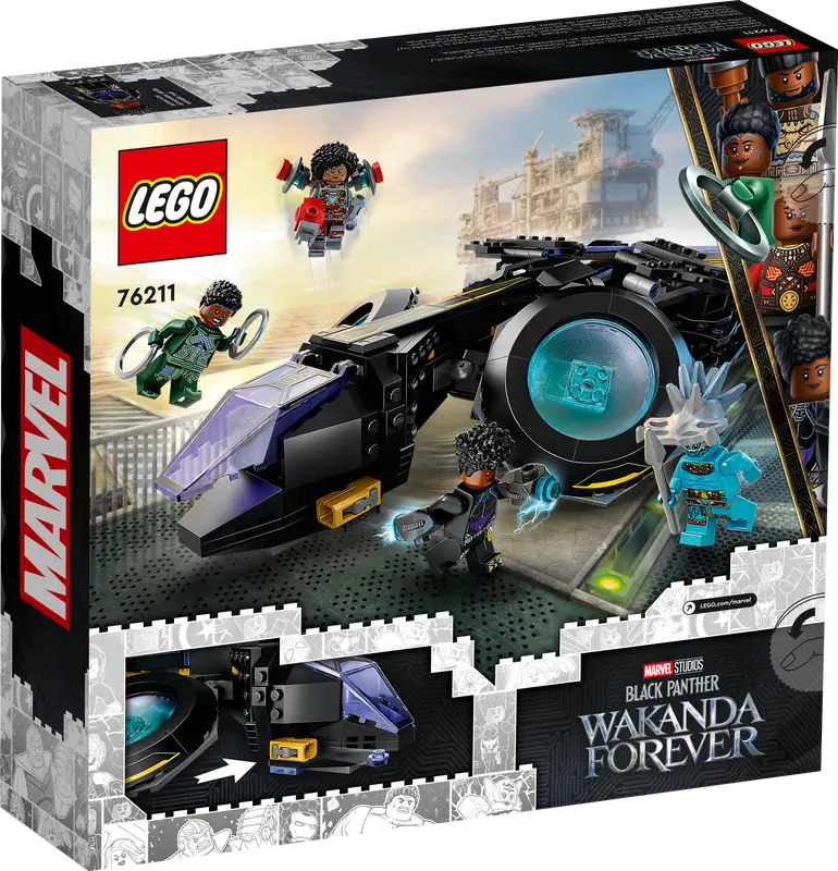 76211 Lego Marvel Shuri's Sunbird - Image 6