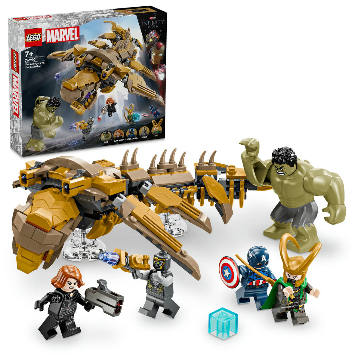 LEGO Marvel The Avengers vs. The Leviathan Set 76290 - Image 4