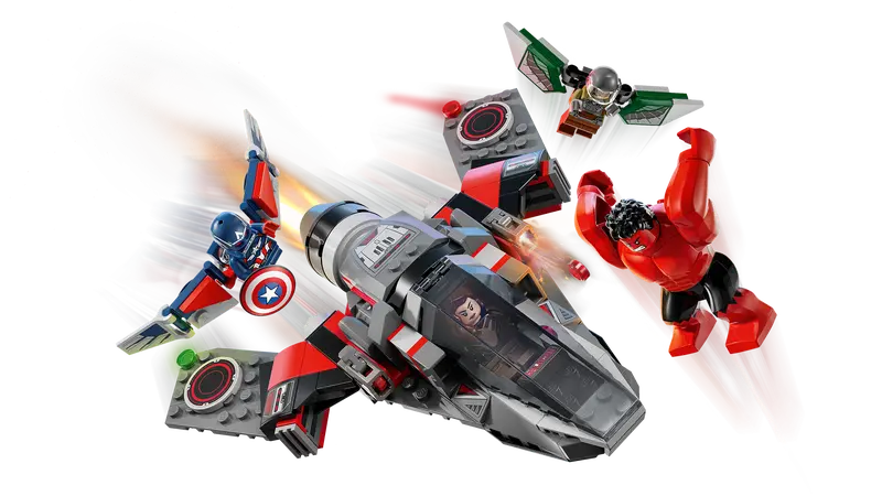 76292 Lego Marvel Captain America Vs Red Hulk Battle - Image 3